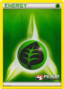 Grass Energy (2011 Play Pokemon Promo) [League & Championship Cards] | Gamers Paradise