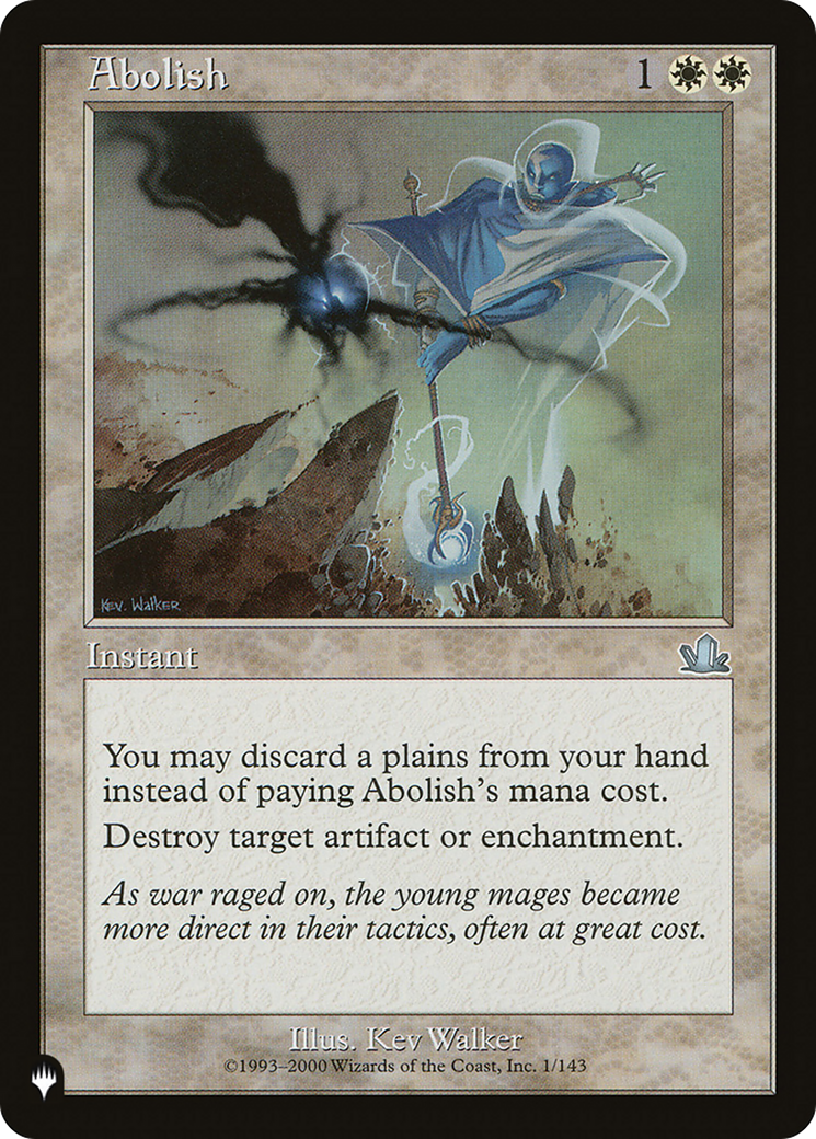 Abolish [The List Reprints] | Gamers Paradise