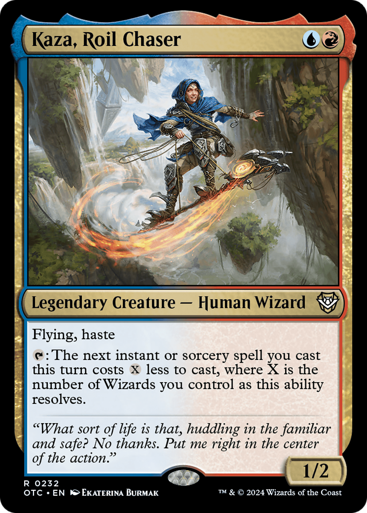 Kaza, Roil Chaser [Outlaws of Thunder Junction Commander] | Gamers Paradise