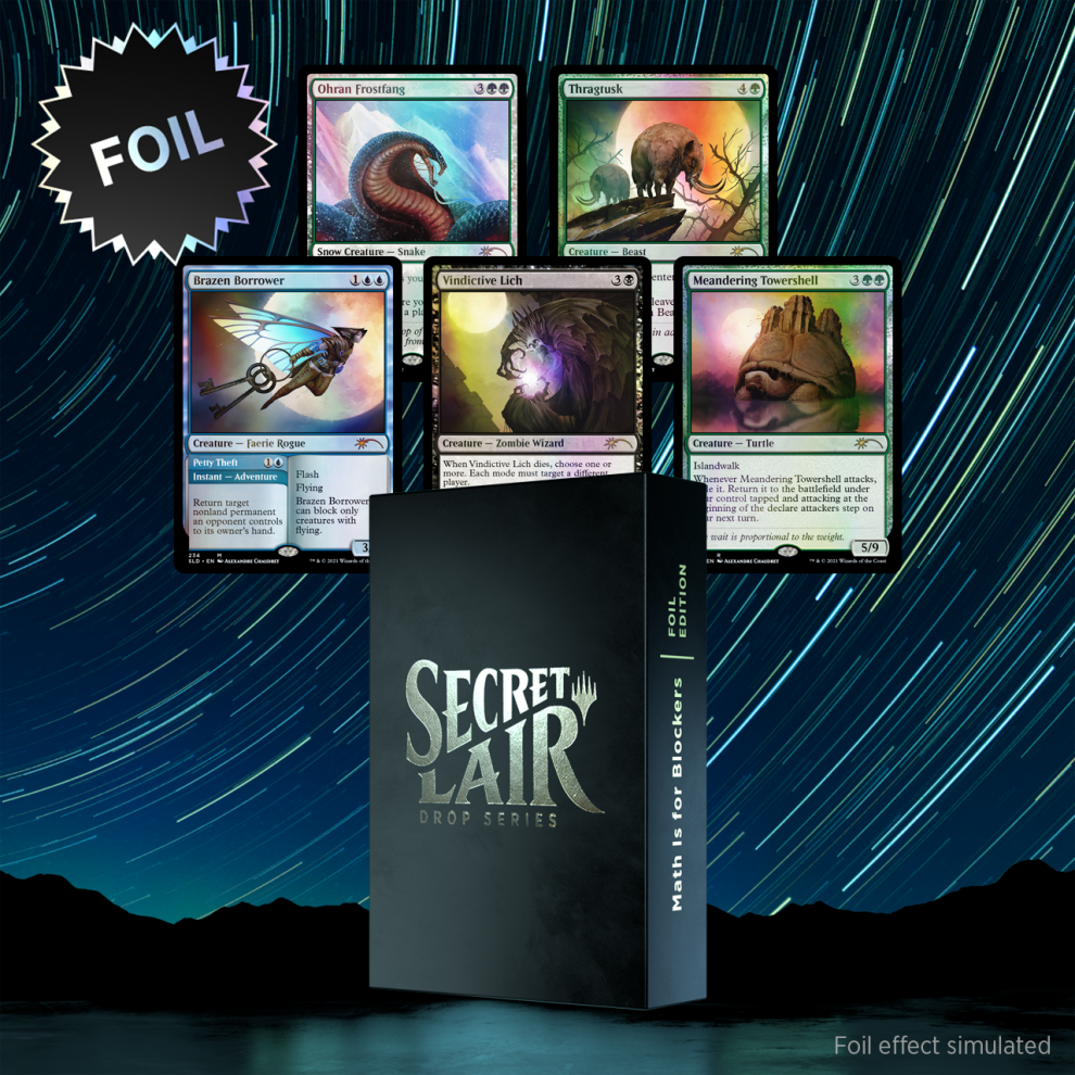 Secret Lair: Drop Series - Math Is For Blockers (Foil Edition) | Gamers Paradise