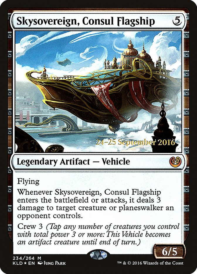 Skysovereign, Consul Flagship [Kaladesh Prerelease Promos] | Gamers Paradise