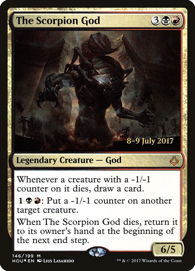 The Scorpion God [Hour of Devastation Prerelease Promos] | Gamers Paradise