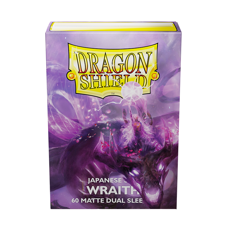 Dragon Shield: Japanese Size 60ct Sleeves - Wraith (Dual Matte) | Gamers Paradise