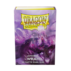 Dragon Shield: Japanese Size 60ct Sleeves - Wraith (Dual Matte) | Gamers Paradise