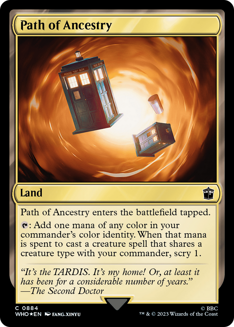 Path of Ancestry (Surge Foil) [Doctor Who] | Gamers Paradise