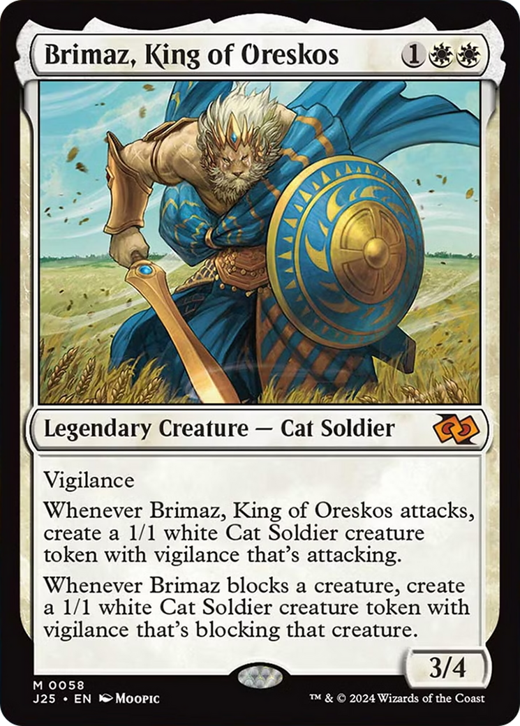 Brimaz, King of Oreskos (Anime) [Foundations Jumpstart] | Gamers Paradise