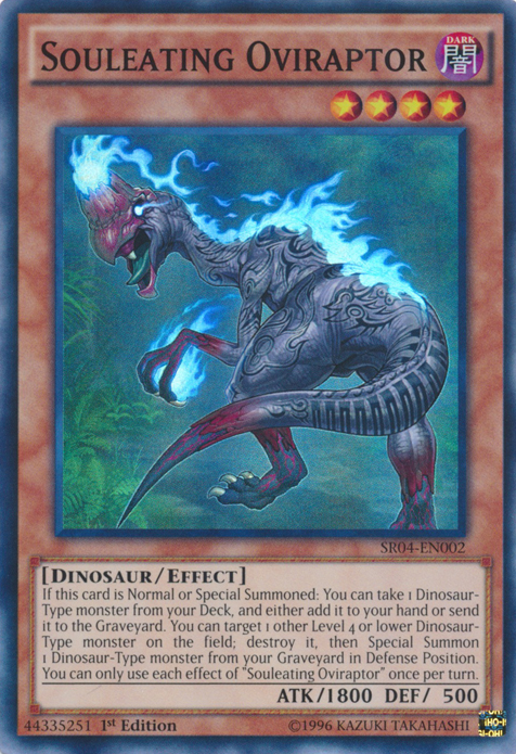 Souleating Oviraptor [SR04-EN002] Super Rare | Gamers Paradise