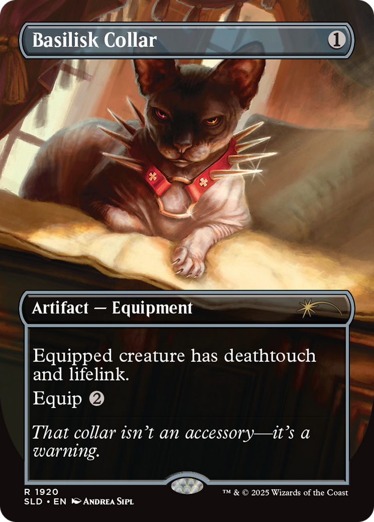 Basilisk Collar (1920) (Rainbow Foil) [Secret Lair Drop Series] | Gamers Paradise
