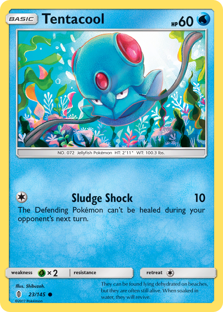Tentacool (23/145) [Sun & Moon: Guardians Rising] | Gamers Paradise