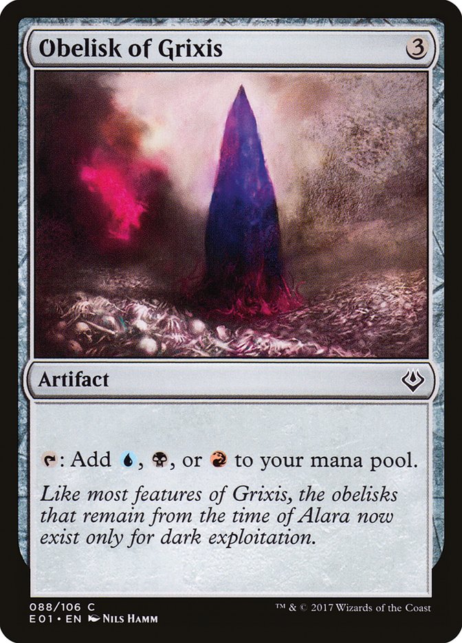 Obelisk of Grixis [Archenemy: Nicol Bolas] | Gamers Paradise