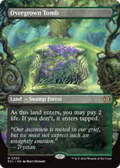 Overgrown Tomb (Borderless) [Lorwyn Eclipsed] | Gamers Paradise