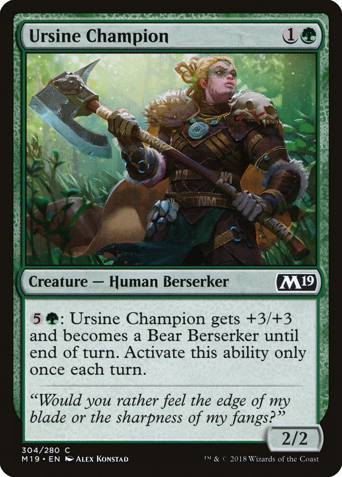 Ursine Champion [Core Set 2019] | Gamers Paradise