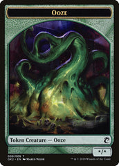 Ooze // Frog Lizard Double-Sided Token [Ravnica Allegiance Guild Kit Tokens] | Gamers Paradise