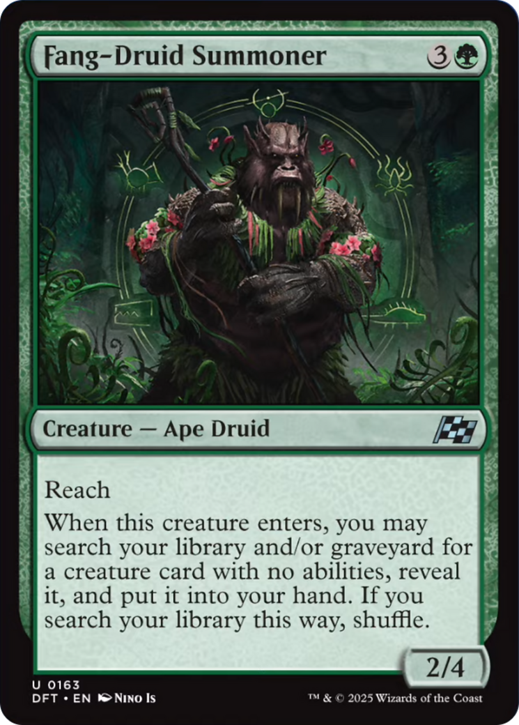 Fang-Druid Summoner [Aetherdrift] | Gamers Paradise