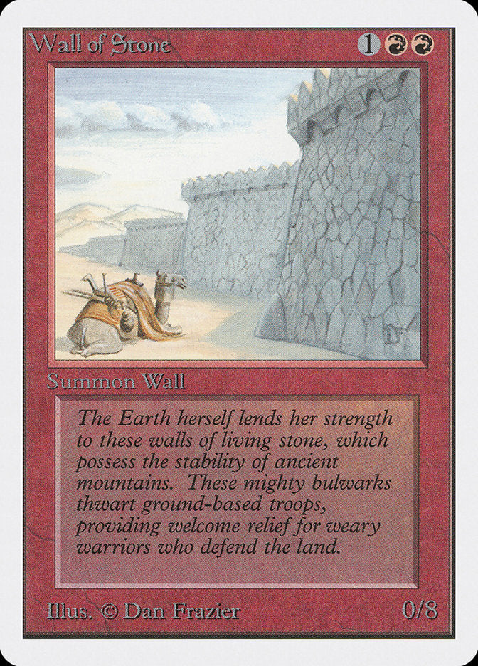 Wall of Stone [Unlimited Edition] | Gamers Paradise