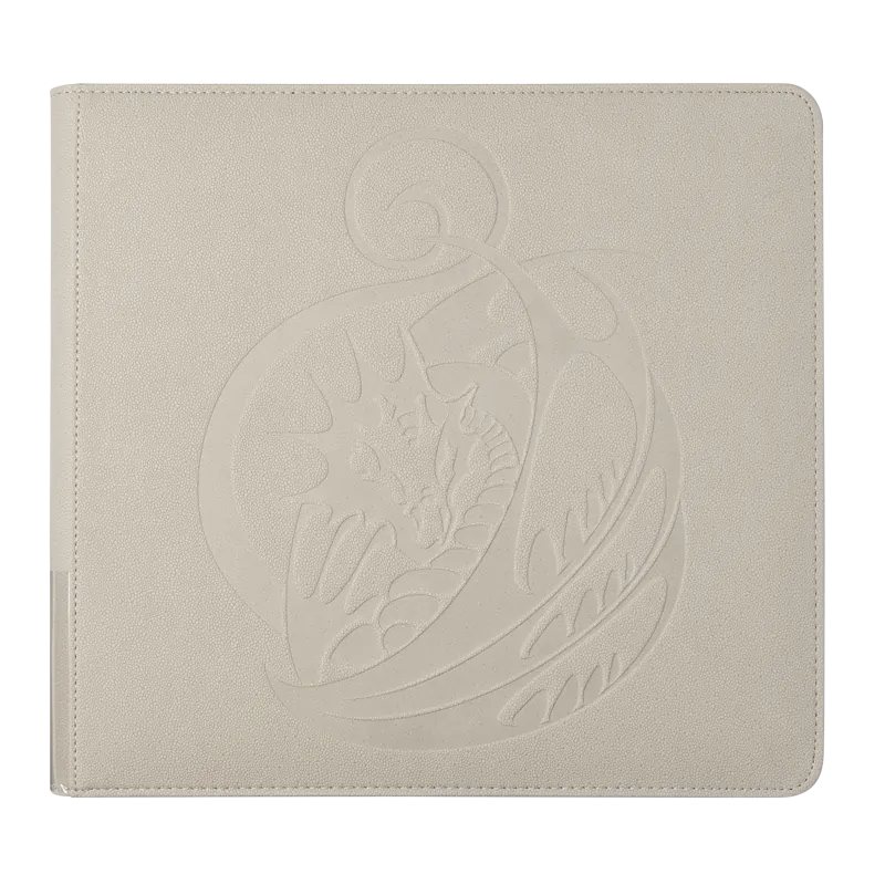 Dragon Shield: Card Codex Zipster Binder - Ashen White (XL) | Gamers Paradise