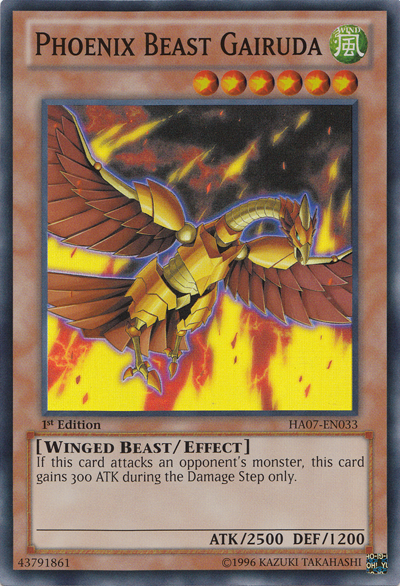 Phoenix Beast Gairuda [HA07-EN033] Super Rare | Gamers Paradise