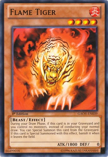 Flame Tiger [GAOV-EN039] Common | Gamers Paradise