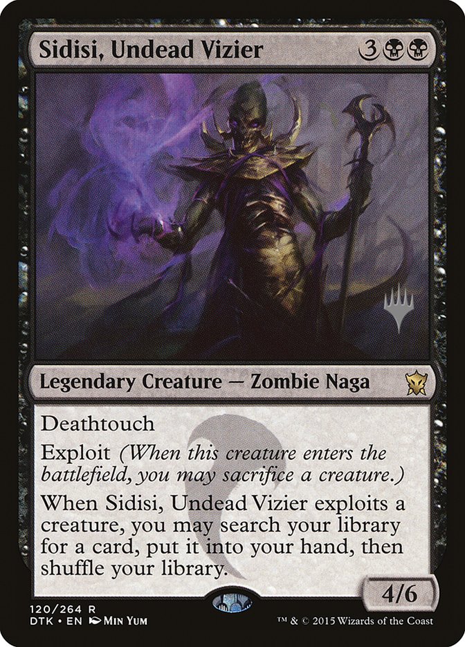 Sidisi, Undead Vizier (Promo Pack) [Dragons of Tarkir Promos] | Gamers Paradise