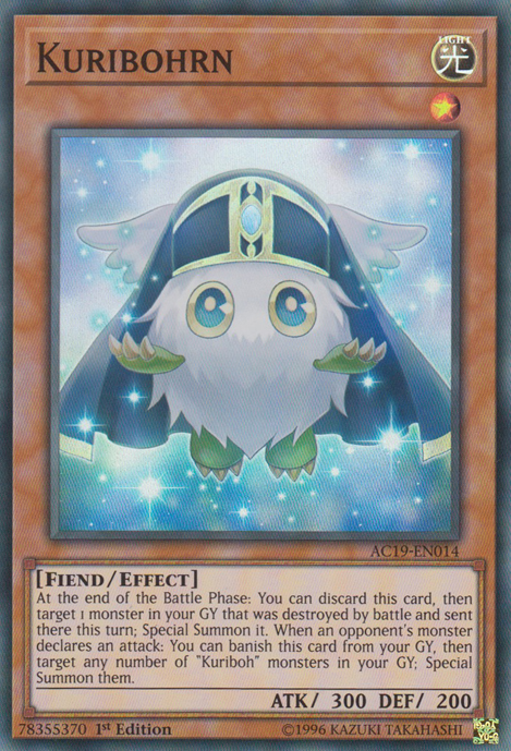 Kuribohrn [AC19-EN014] Super Rare | Gamers Paradise