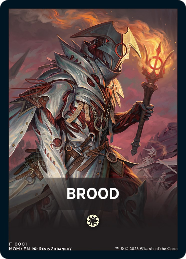 Brood Theme Card [March of the Machine Tokens] | Gamers Paradise