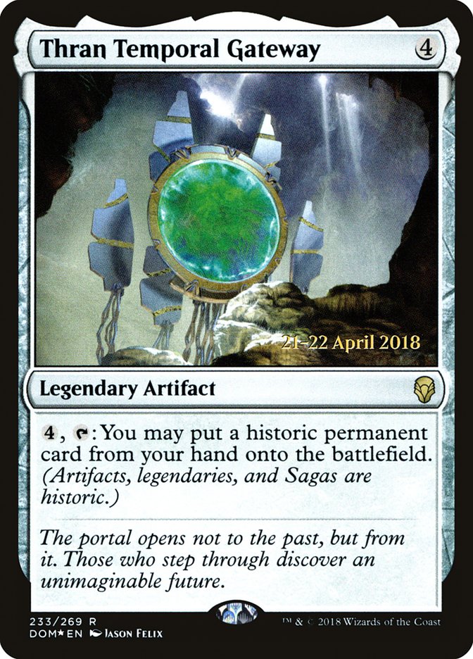 Thran Temporal Gateway [Dominaria Prerelease Promos] | Gamers Paradise