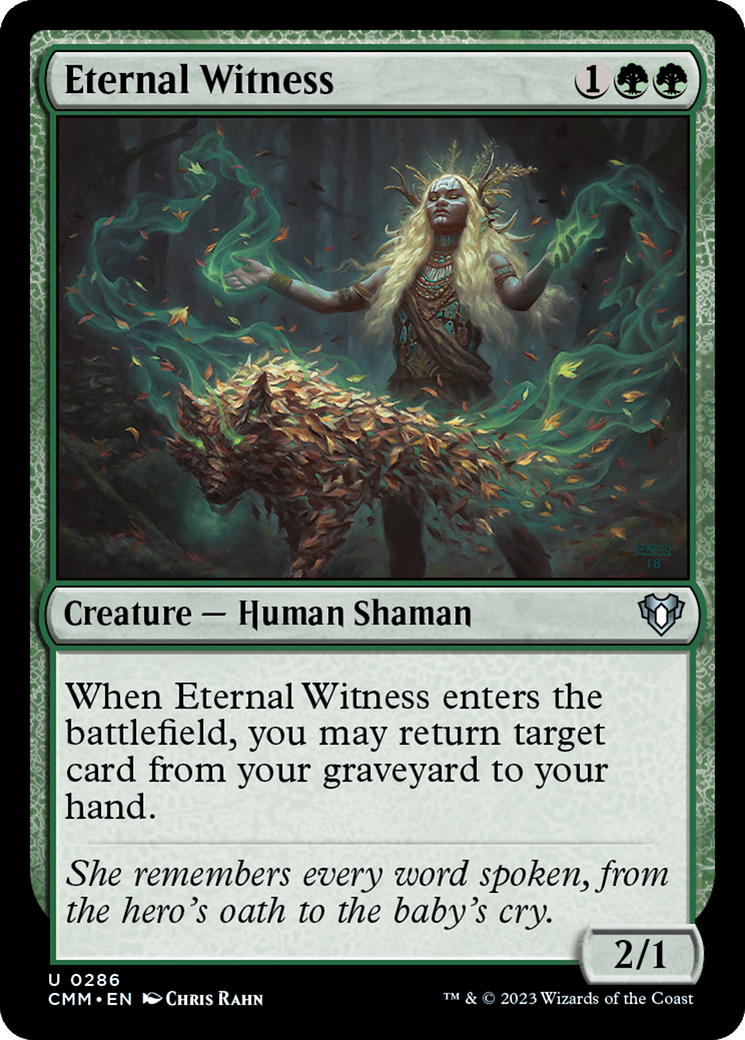 Eternal Witness [Commander Masters] | Gamers Paradise