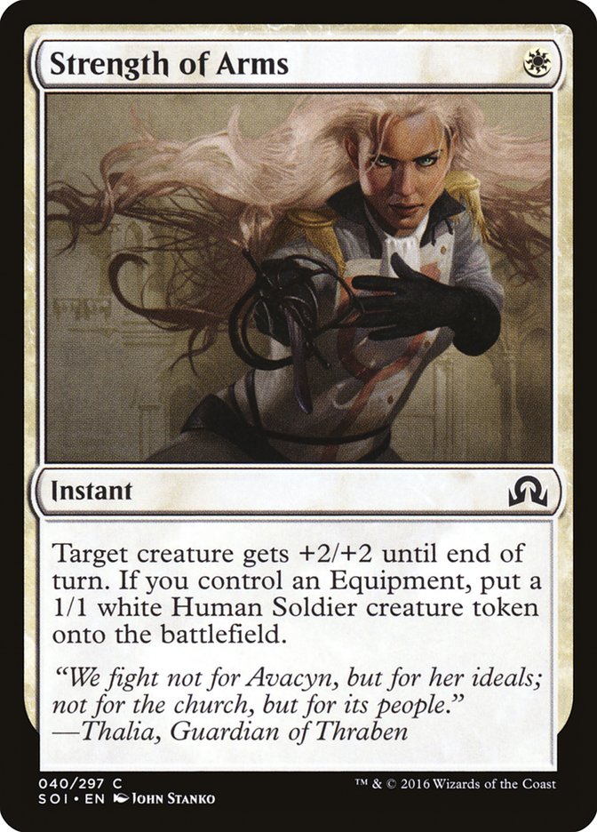 Strength of Arms [Shadows over Innistrad] | Gamers Paradise