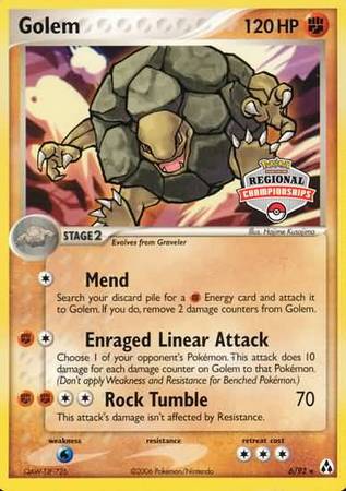 Golem (6/92) (Regional Championship Promo) [EX: Legend Maker] | Gamers Paradise
