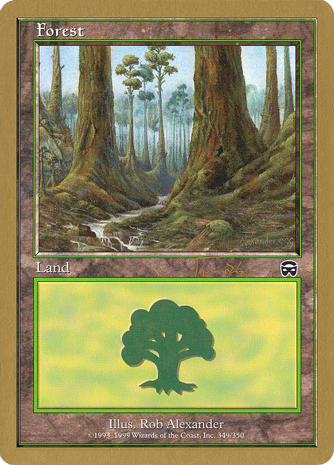 Forest (jt349) (Jan Tomcani) [World Championship Decks 2001] | Gamers Paradise