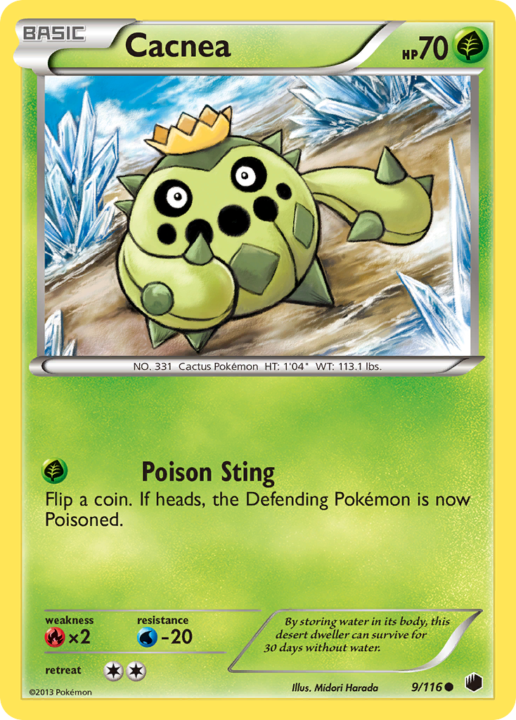 Cacnea (9/116) [Black & White: Plasma Freeze] | Gamers Paradise