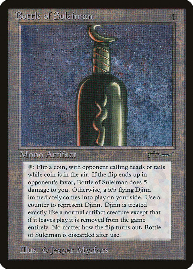 Bottle of Suleiman [Arabian Nights] | Gamers Paradise