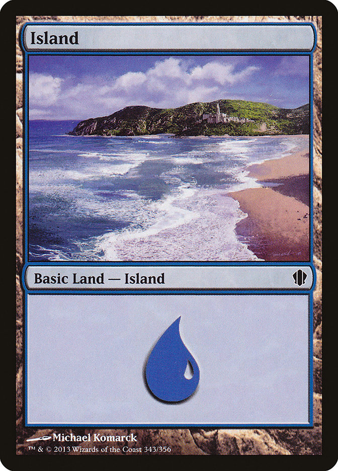Island (343) [Commander 2013] | Gamers Paradise