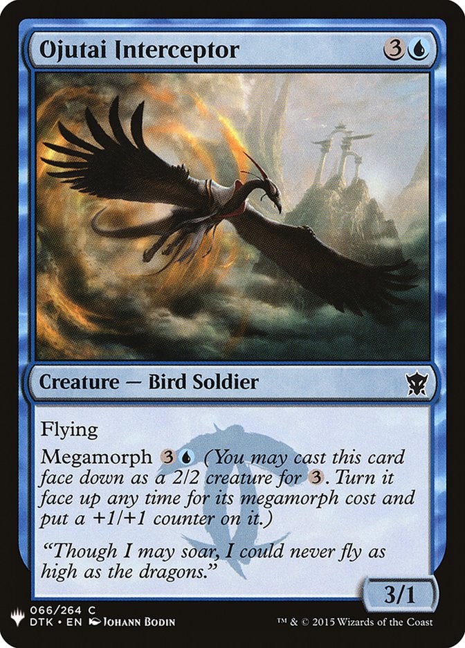 Ojutai Interceptor [Mystery Booster] | Gamers Paradise