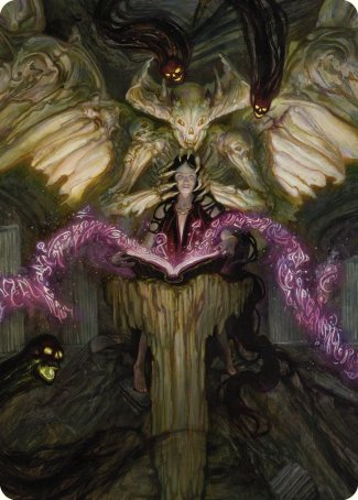 Demonic Tutor Art Card [Commander Masters Art Series] | Gamers Paradise