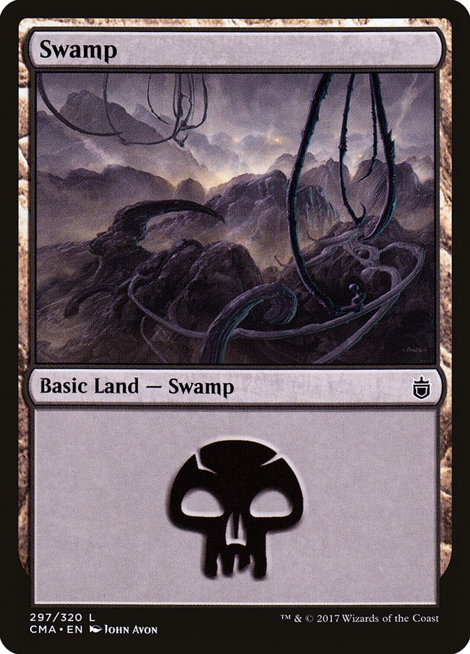 Swamp (297) [Commander Anthology] | Gamers Paradise