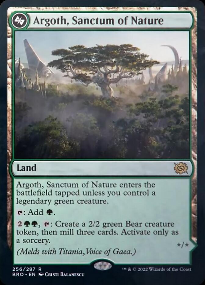 Argoth, Sanctum of Nature [The Brothers' War] | Gamers Paradise