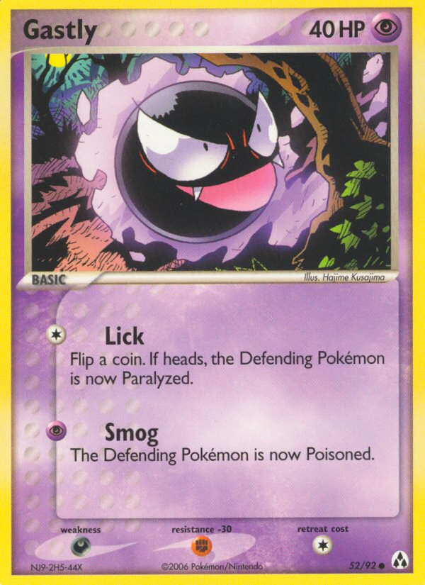 Gastly (52/92) [EX: Legend Maker] | Gamers Paradise