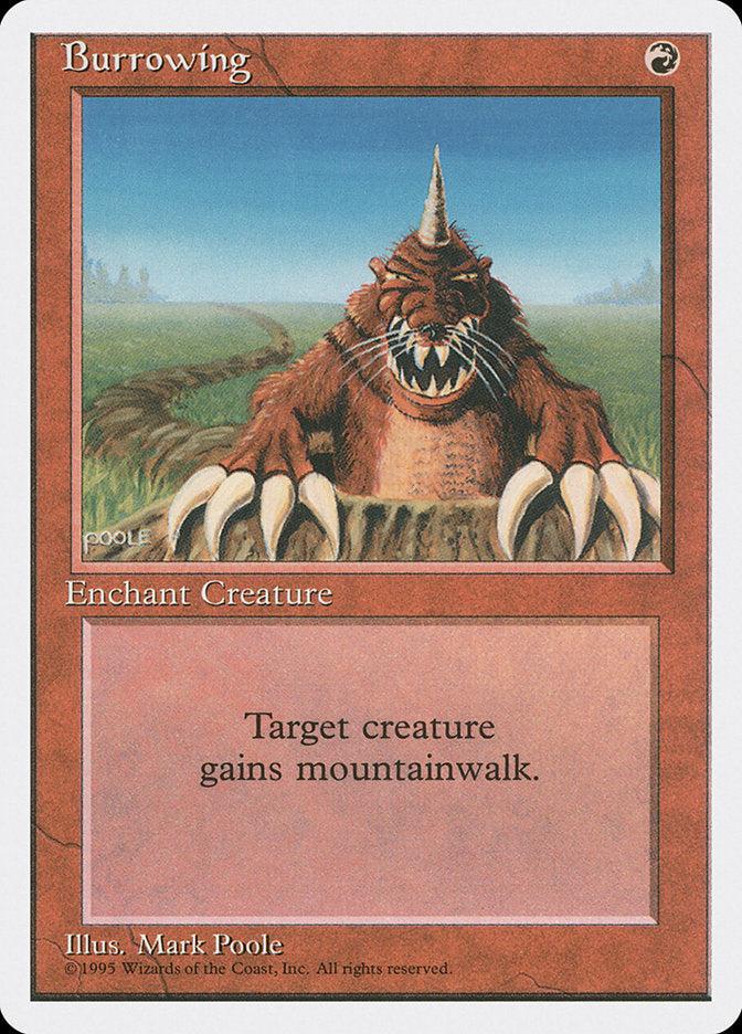 Burrowing [Fourth Edition] | Gamers Paradise