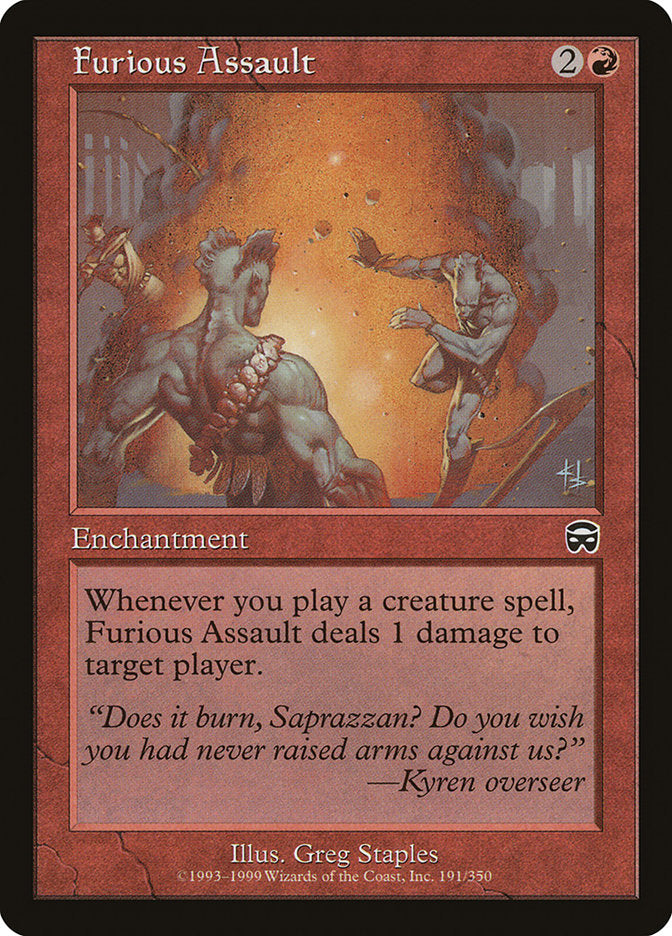 Furious Assault [Mercadian Masques] | Gamers Paradise