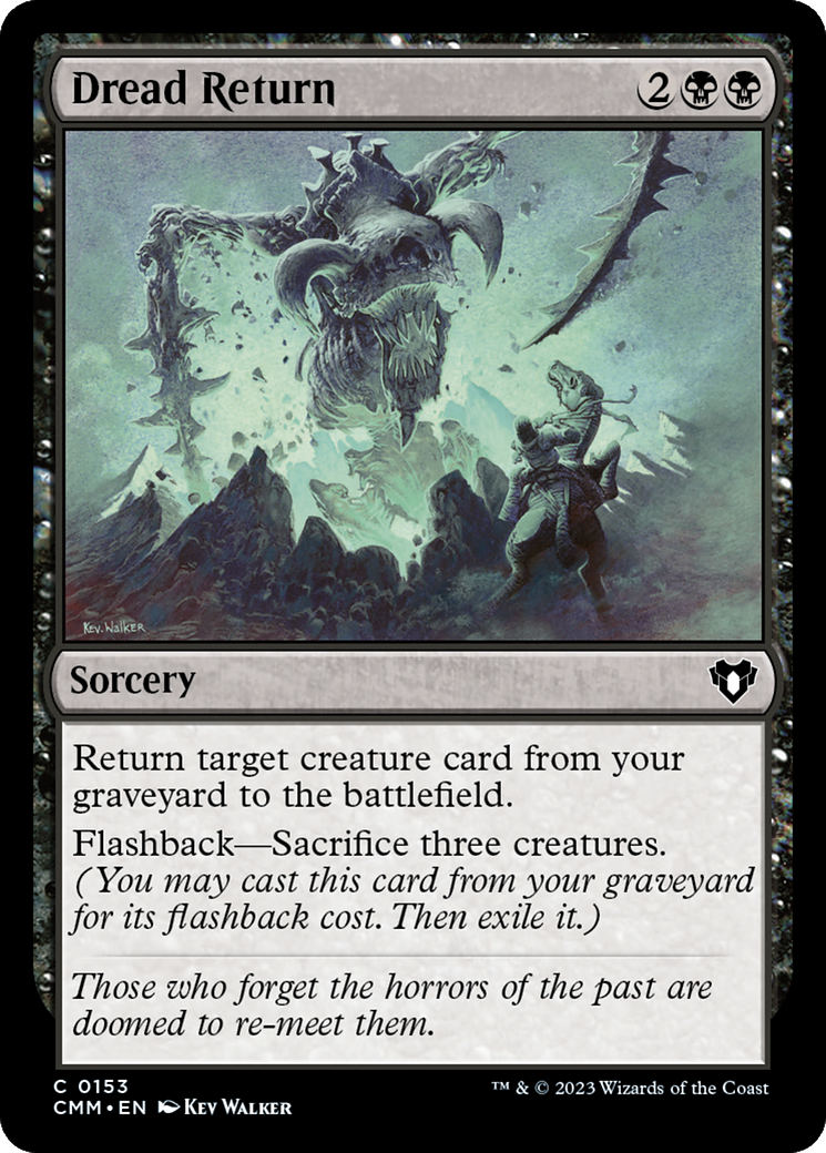 Dread Return [Commander Masters] | Gamers Paradise