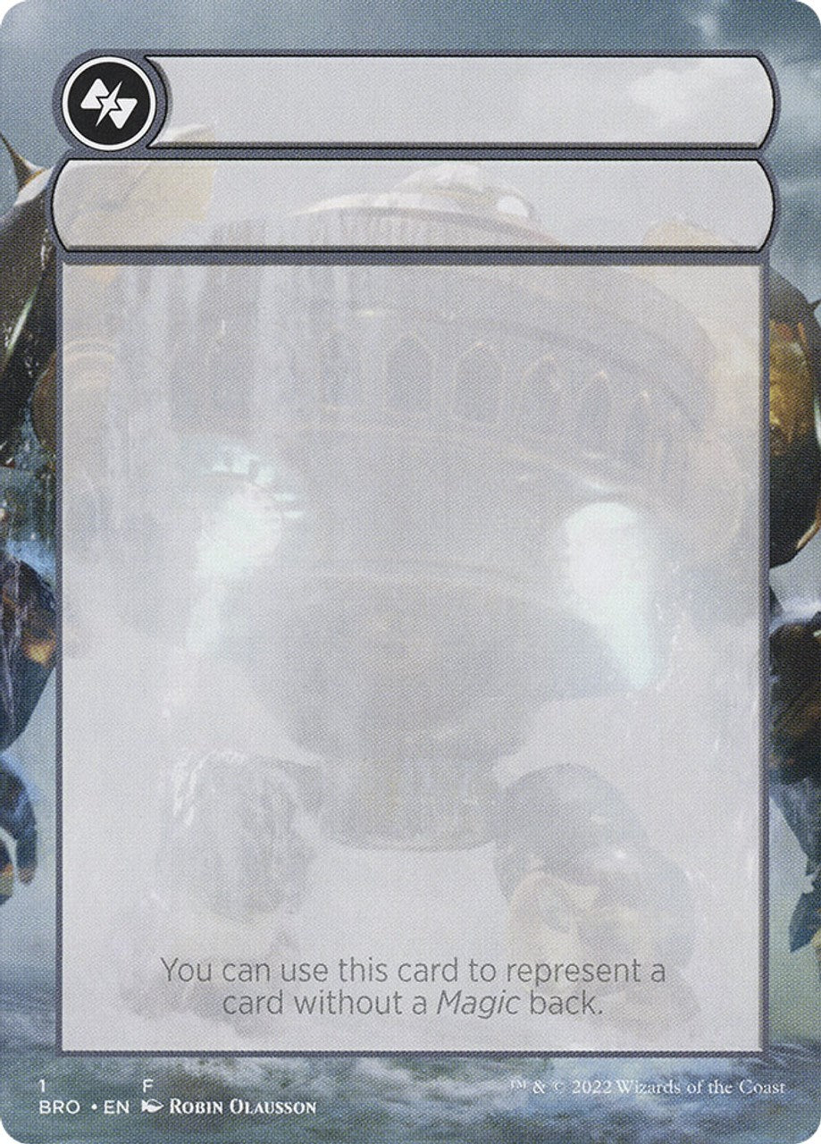 Helper Card [The Brothers' War Tokens] | Gamers Paradise