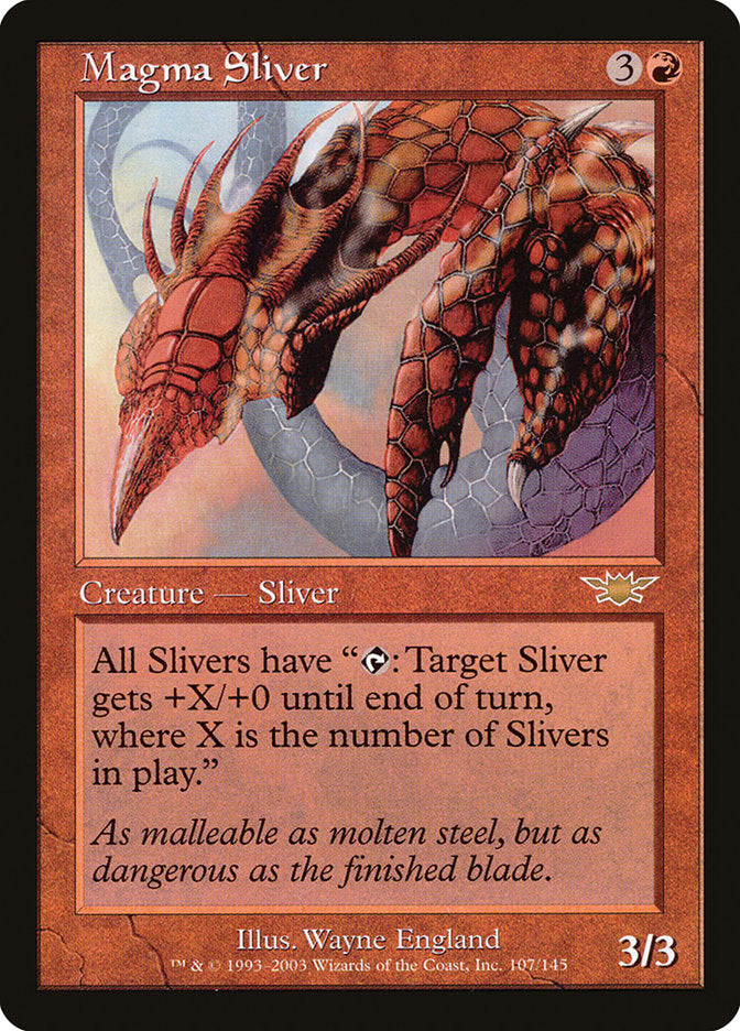 Magma Sliver [Legions] | Gamers Paradise