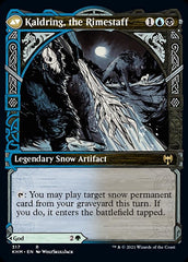 Jorn, God of Winter // Kaldring, the Rimestaff (Showcase) [Kaldheim] | Gamers Paradise