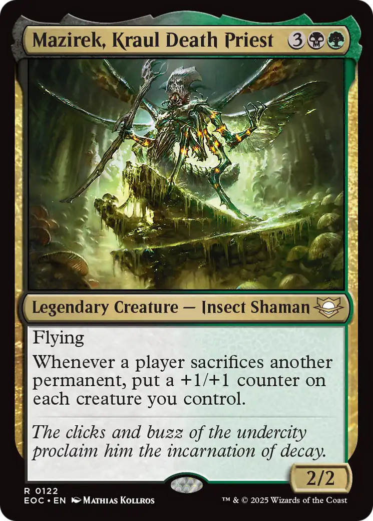 Mazirek, Kraul Death Priest [Edge of Eternities Commander] | Gamers Paradise