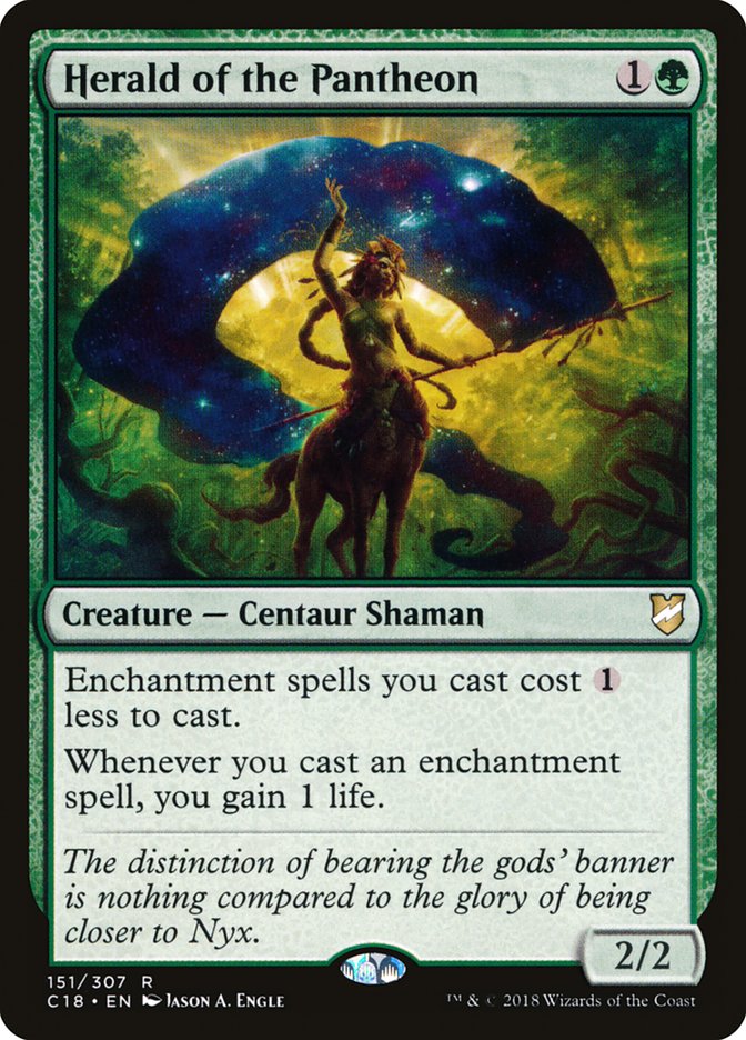 Herald of the Pantheon [Commander 2018] | Gamers Paradise
