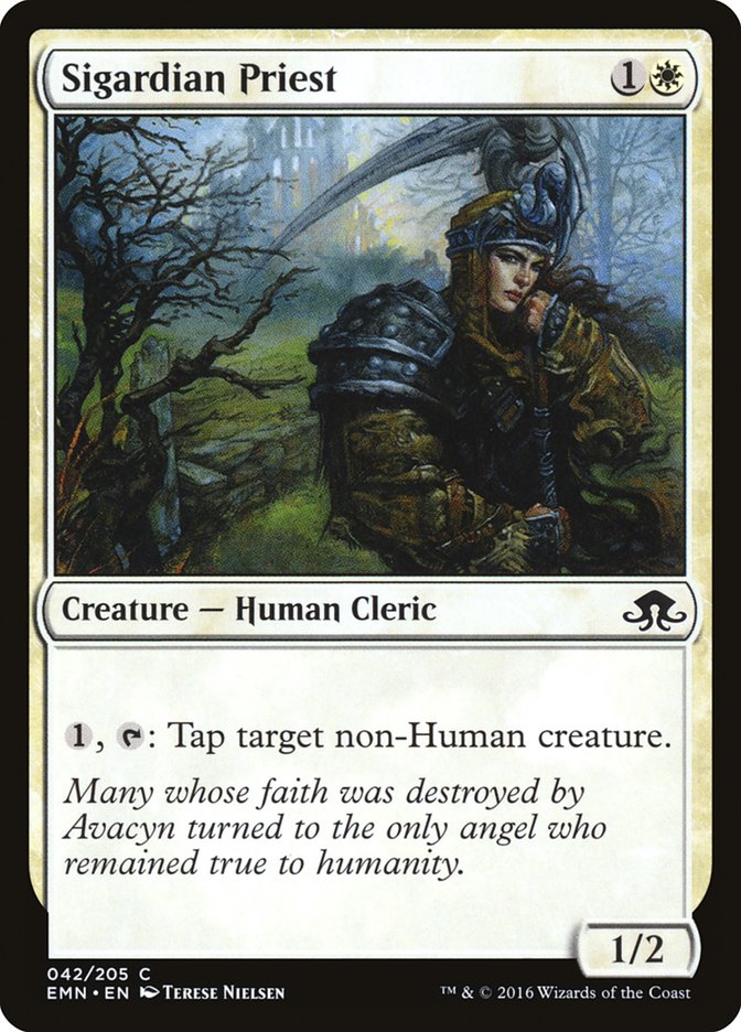 Sigardian Priest [Eldritch Moon] | Gamers Paradise