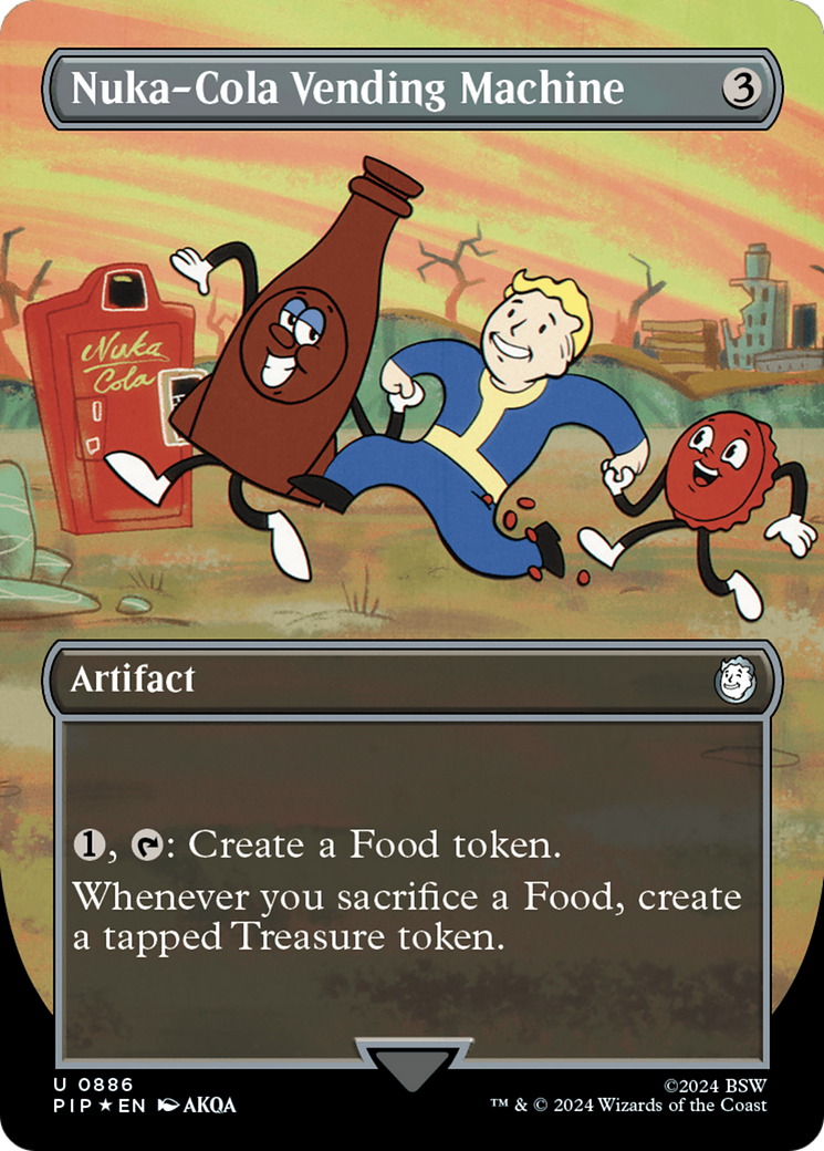 Nuka-Cola Vending Machine (Borderless) (Surge Foil) [Fallout] | Gamers Paradise