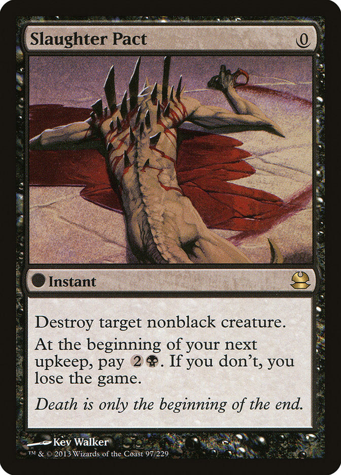 Slaughter Pact [Modern Masters] | Gamers Paradise