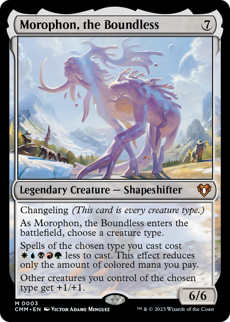 Morophon, the Boundless [Commander Masters] | Gamers Paradise